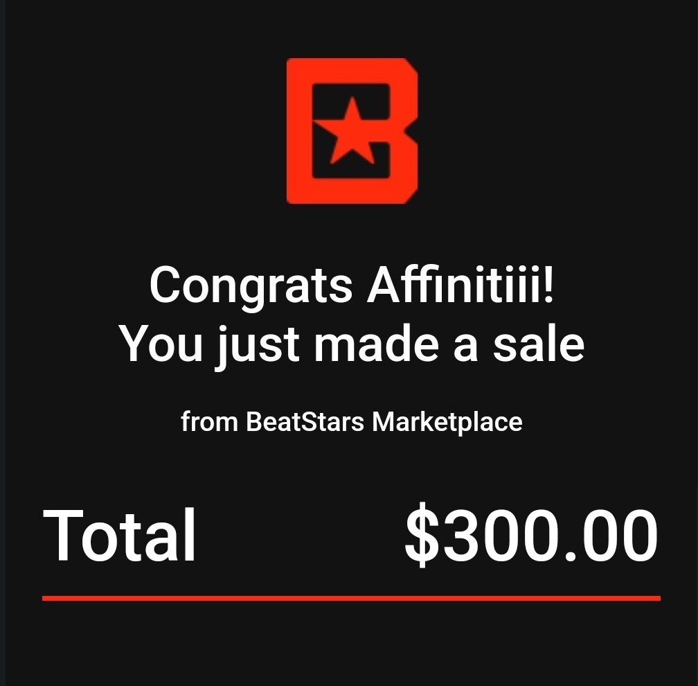 affinitiii's tweet photo. 🚫Never say "Never"
Thanks @BeatStars 🚀
#Motivation #BeatMaker https://t.co/jFVFSsVF7I