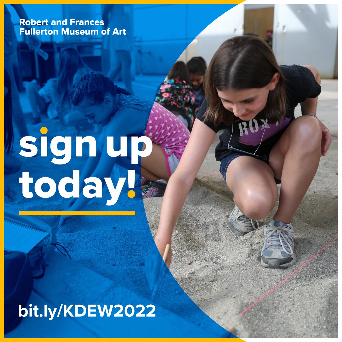 Registration is open  for Kids Discover Egypt Virtual Workshop happening June 27-30, 2022 - 10 a.m. to 1 p.m.! 

Register your child(ten) for the workshop at: bit.ly/KDEW2022
Registration closes June 10, 2022.