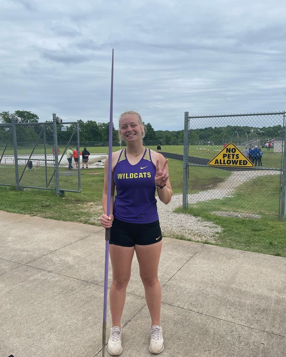 Elli Gianino is going to state in Javelin!