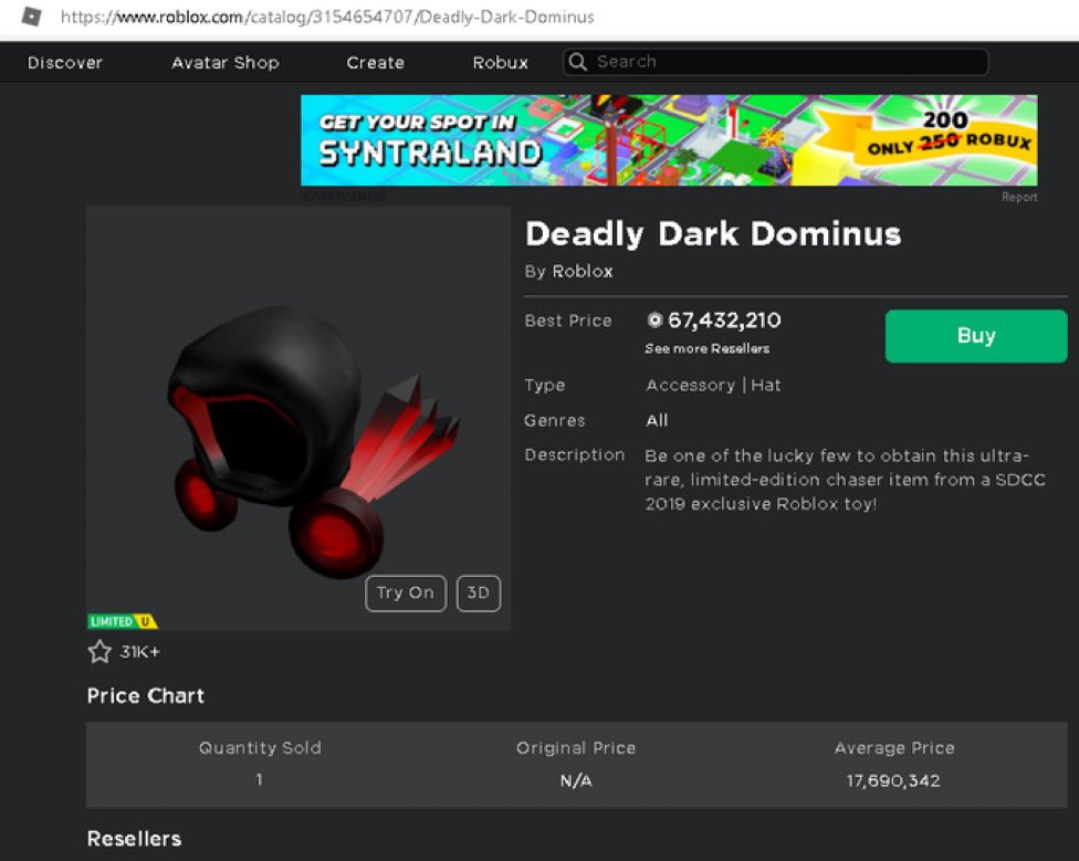 The Lucky Dominus! - Roblox