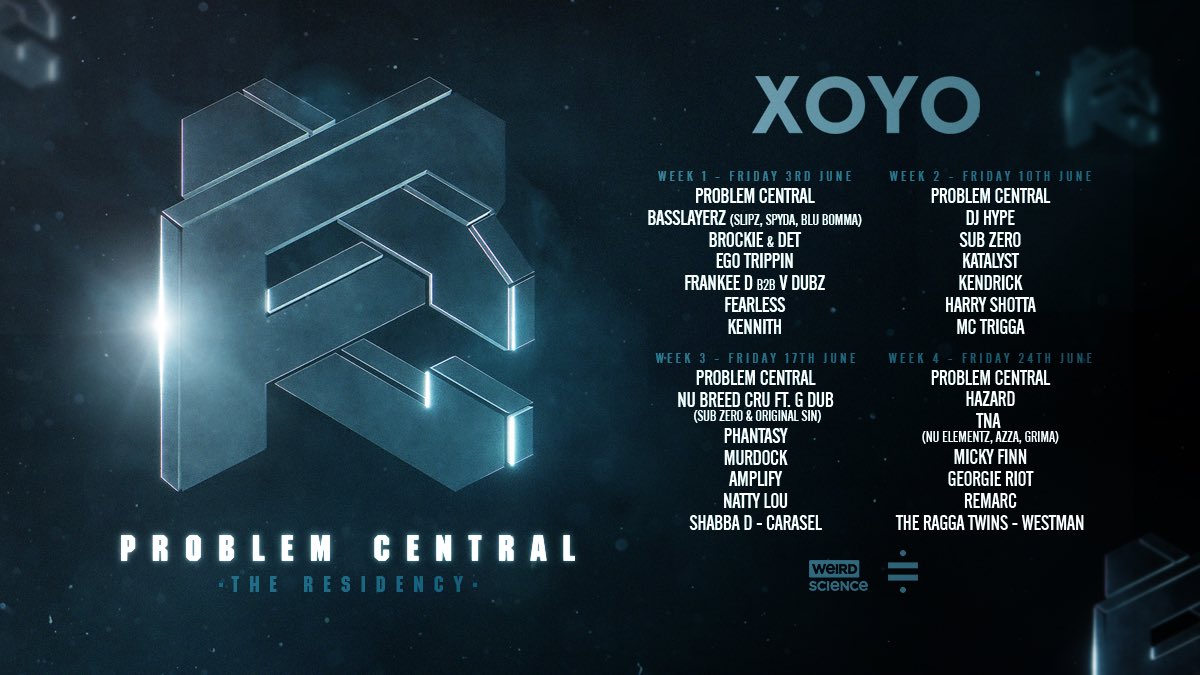 NEXT HYPE & OVERLOAD EVENTS (@overloadevents) on Twitter photo Happy to announce Next Hype will be takin over arena 2 at XOYO • June 10th at the <a href="/problem_central/">Problem Central</a> residency
Tickets available from ⬇️
premier.ticketek.co.uk/shows/show.asp… Happy to announce Next Hype will be takin over arena 2 at XOYO • June 10th at the <a href="/problem_central/">Problem Central</a> residency
Tickets available from ⬇️
premier.ticketek.co.uk/shows/show.asp…