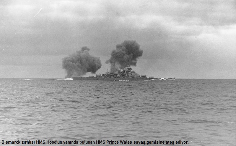 CyberChev's tweet photo. 24 Mayıs 1941.
Danimarka Boğazı Muharebesi sırasında Alman Savaş Gemisi Bismarck, Kraliyet Donanması mensubu Kruvazör HMS Hood'u batırdı. #History #tarih #WWII #WW2 #War https://t.co/qdMyOQ8ROd