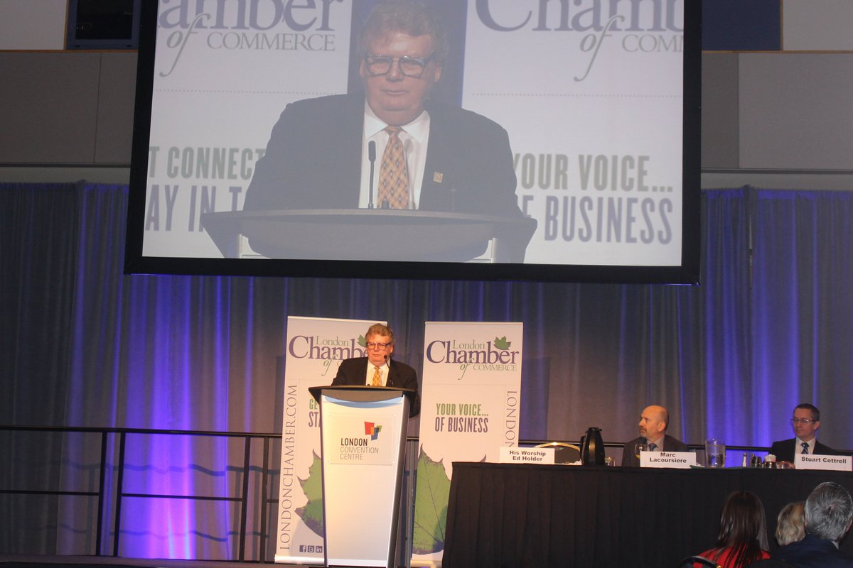 LdnOntChamber's tweet photo. A statement from our CEO, @GFHenderson, on 
@ldnontmayor's announcement that he won't run again in October’s municipal election.
Thank you for your service, Mayor Holder. 
https://t.co/G1gjte0e3K https://t.co/oedXGVWY3B