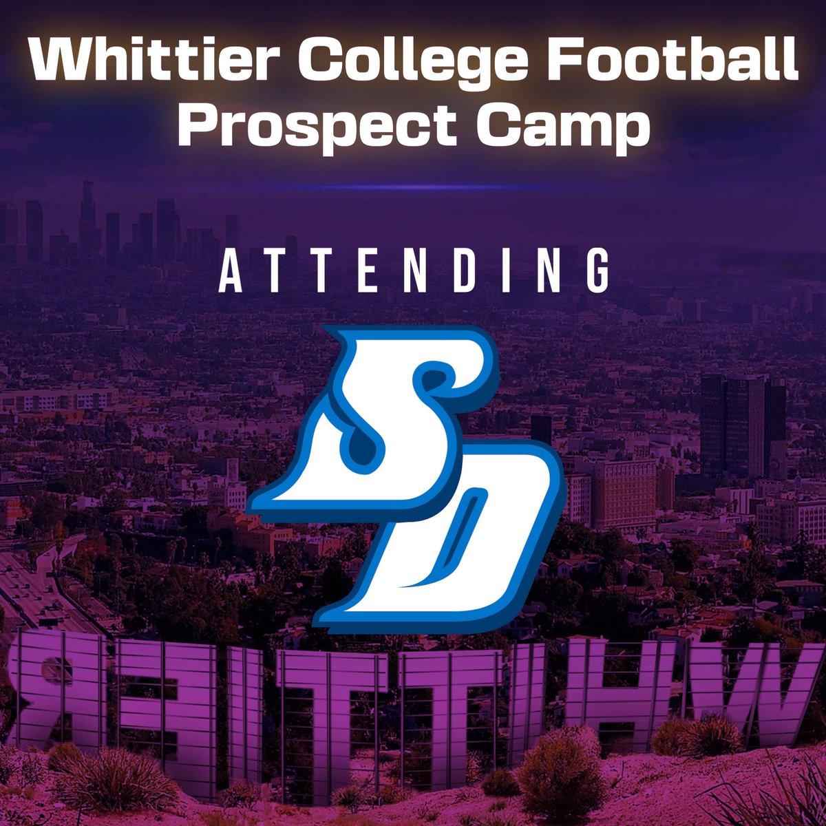 Whittier College Football tweet media