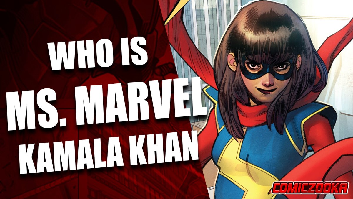 comiczooka's tweet image. We´ve uploaded a new video today. This time we ask the question: Who is Ms. Marvel, Kamala Khan? Check out the new video and support the channel!

youtu.be/xnEDxUz1OWg