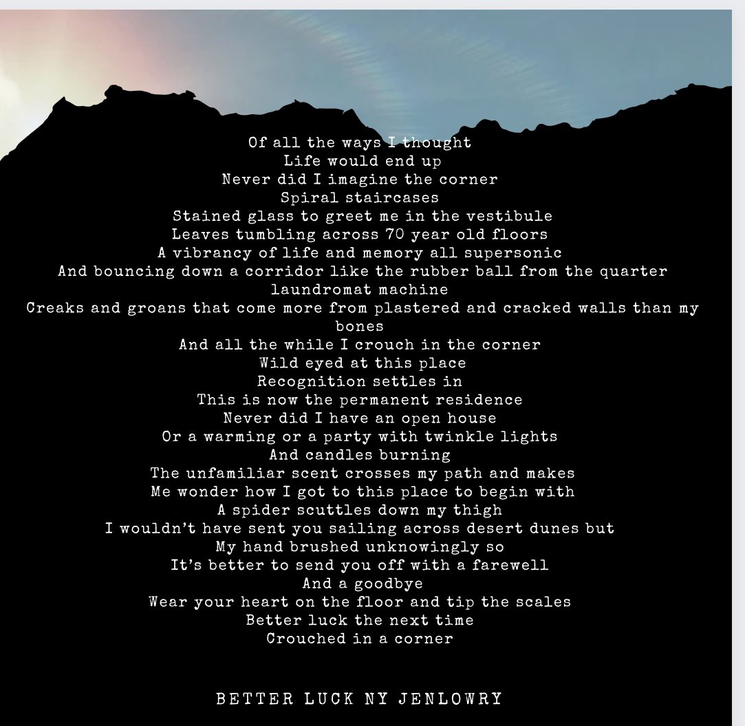 jenlowrywrites's tweet photo. #poetry #poem https://t.co/0dcu02WyIi