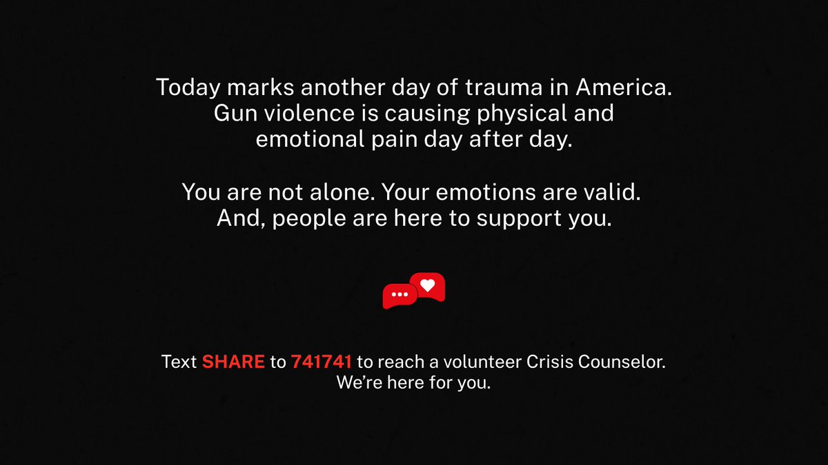 Your emotions are valid. Text SHARE to 741741 to reach a volunteer Crisis Counselor.