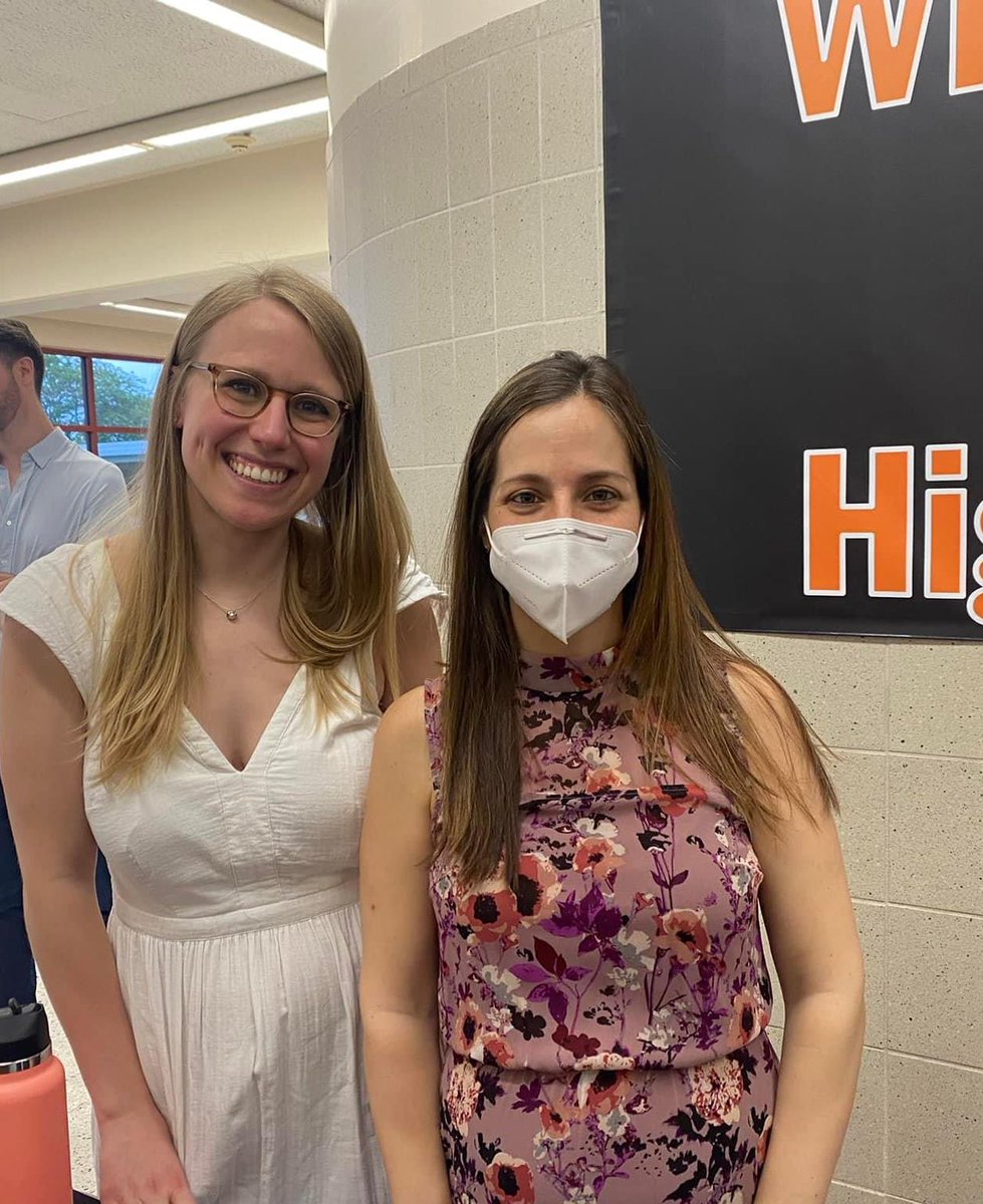 MissTrageser's tweet photo. Such a special night last night celebrating tenure! Congratulations to all my colleagues who were also appointed! Very grateful for such a supportive @Ridgeway_WP family! @principalJes @KSpedafino @CristinaConomos #WPProud https://t.co/n9mhPbTVzc