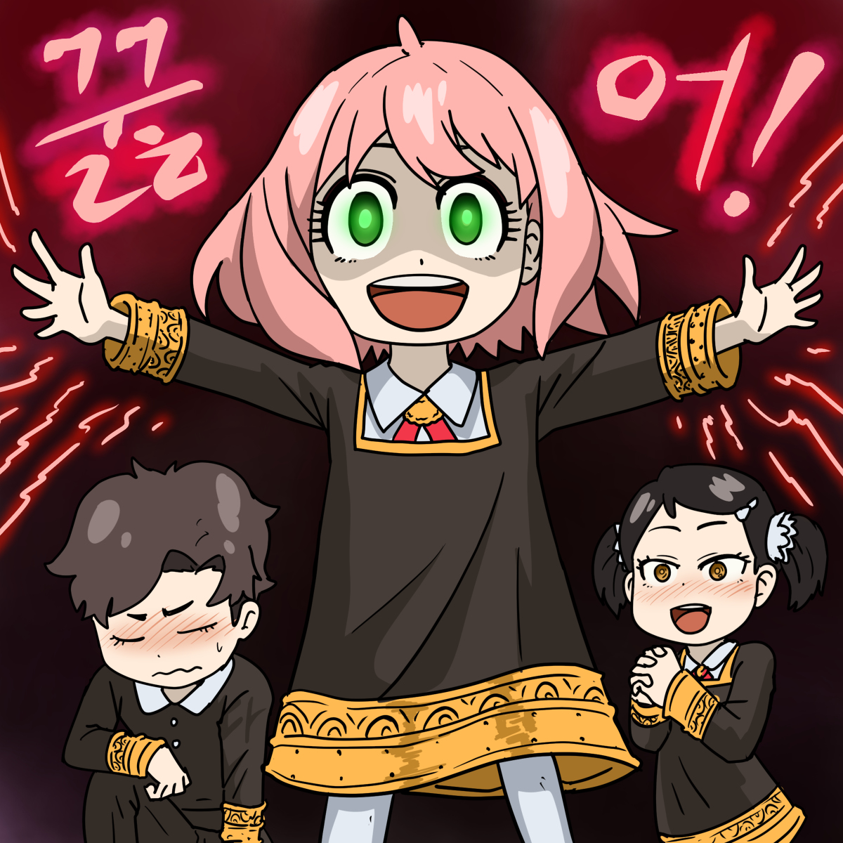 BizarreLibraryK's tweet photo. SPY FAMILY 아냐 ���아트 #SPY×FAMILY https://t.co/rx3c9M7FhR https://t.co/Bmvl2Hdz05