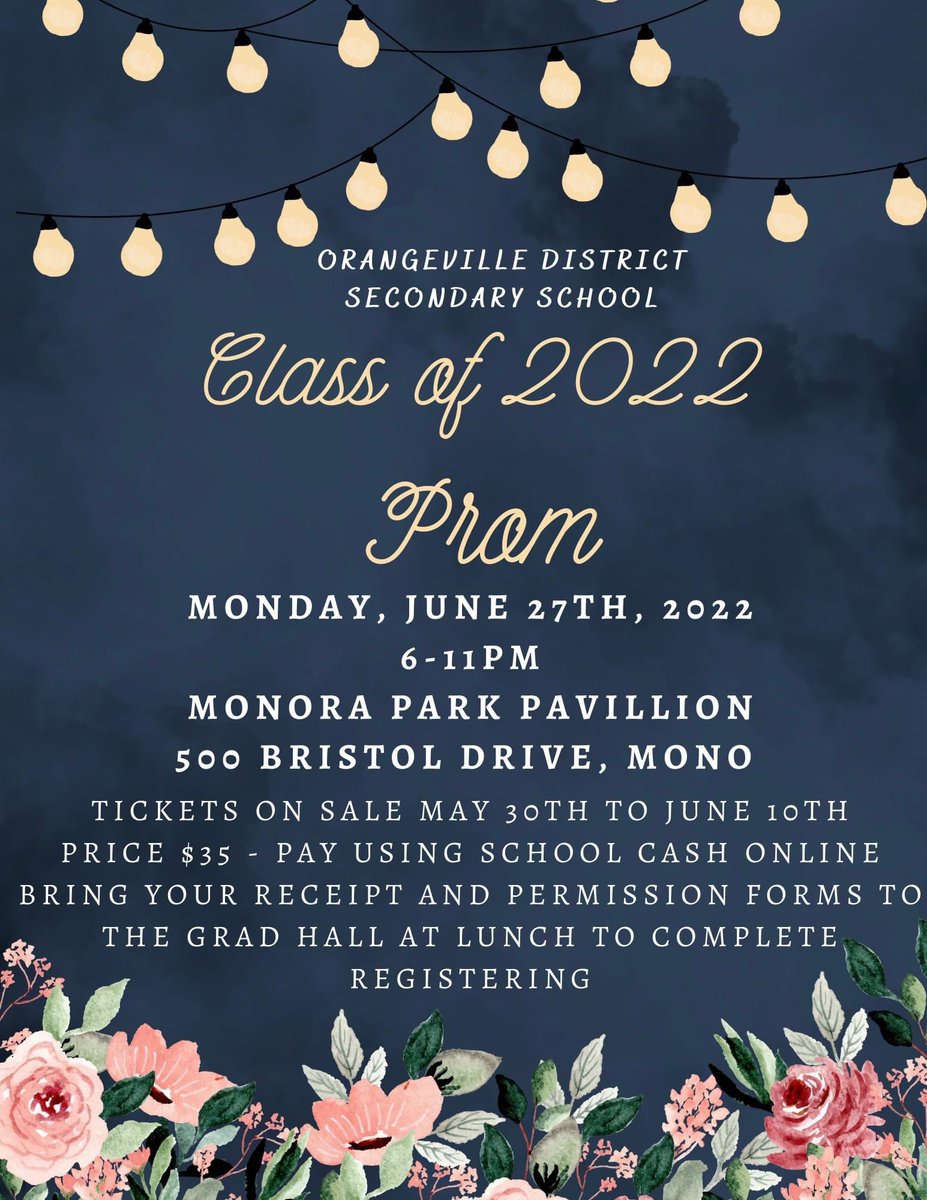 MsColemanODSS's tweet photo. Prom 2022 coming soon @OAnnouncements @ODGuidance @ODSSLLC @odssinfo @ODSSTurner https://t.co/MIxVYAN91K