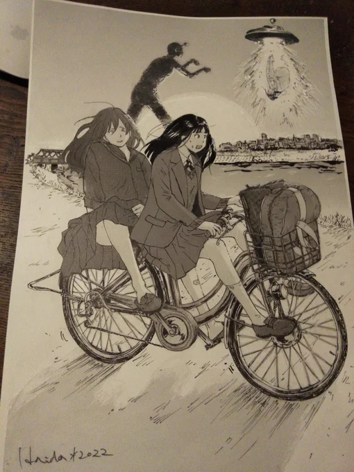 なんか汚いのはアナログだからです… 