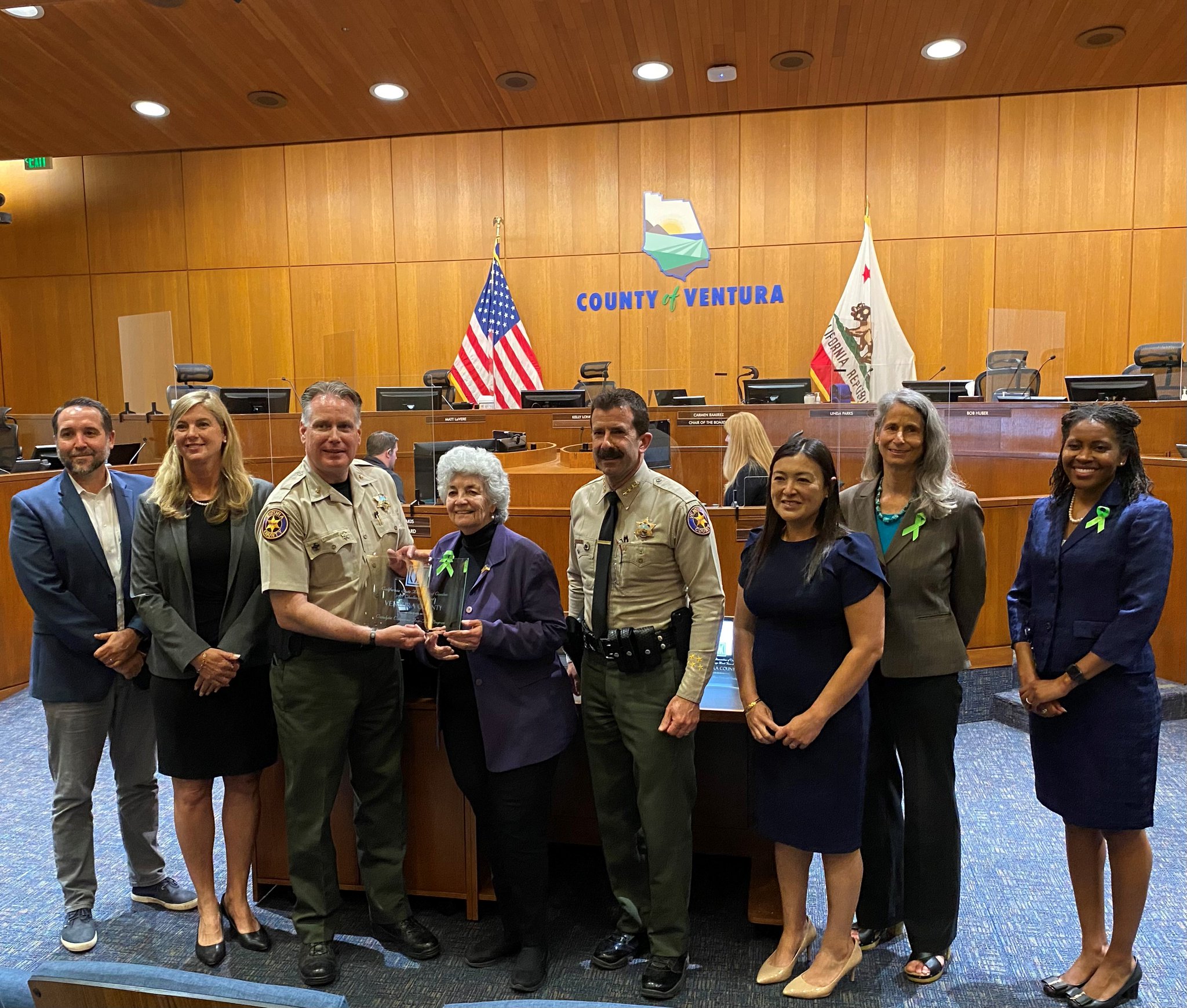 Ventura County Sheriff on Twitter "1/This morning, VCSO was recognized