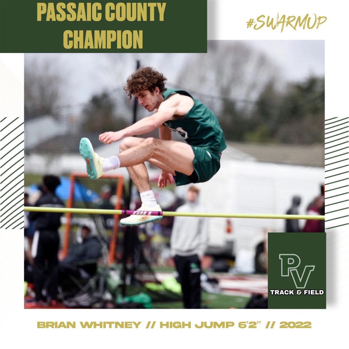 YOUR PASSAIC COUNTY HIGH JUMP CHAMPION! <a href="/PVHS_SPORTS/">Passaic Valley Athletics & Activities</a> <a href="/PVSupt/">Brack Healy, Ed.D.</a> #PRIDE #FAMILY #TRADITION