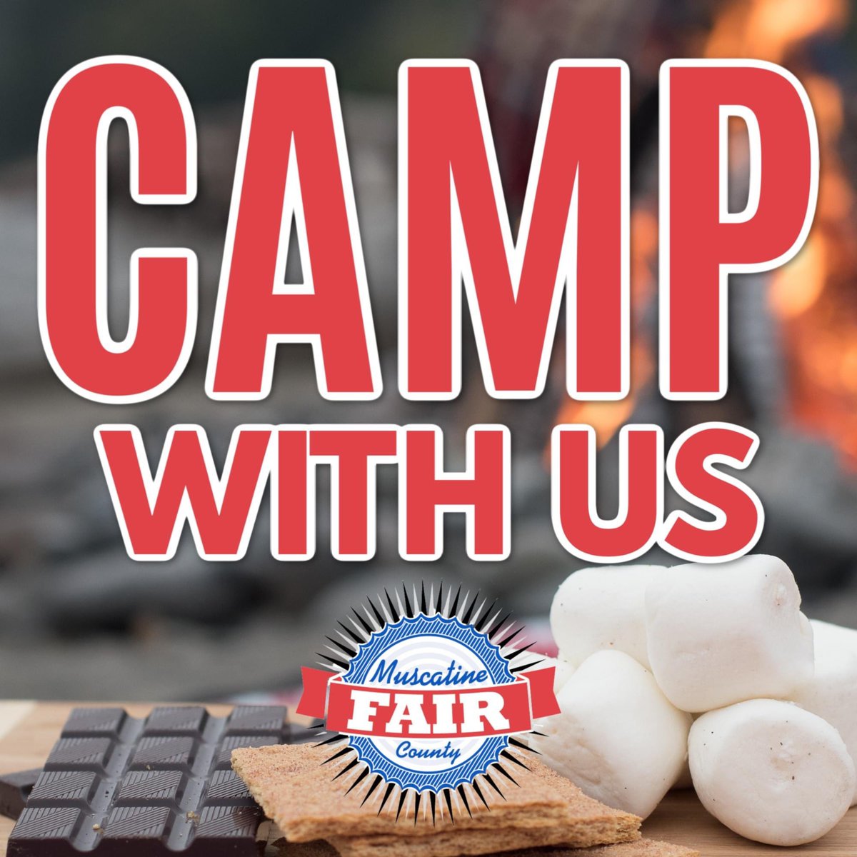 🌟 Campground is Open 🌟

➡ Do you want to get away for the weekend⁉....Come to the Fair!
➡ We have awesome Swing Sets for the kids to play on!
➡ Races will be MONDAY, MAY 30th @ 5pm!