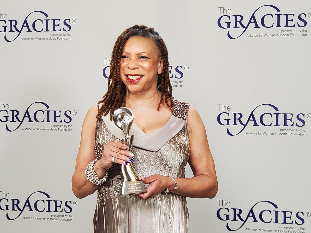 allisonradio's tweet photo. Tonight is the 47th annual Gracie Awards ceremony and I am so lucky to have won for my weekend hosting work. @allwomeninmedia I am honored to help shine a light on the importance of women in media ... Especially now. #cbsradio #CBSNewsWeekendRoundup #weekendroundup #thegracies https://t.co/b88YPDNSYp
