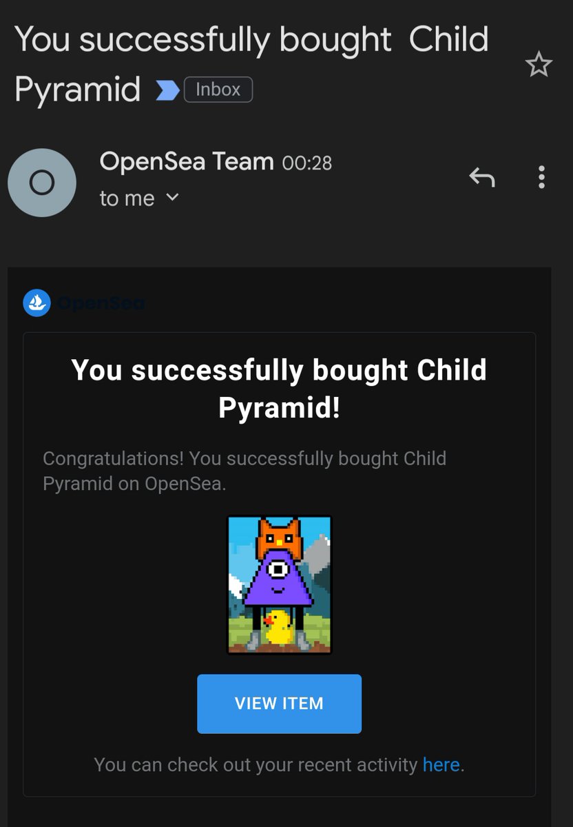 After some sales I always support some new artists. Today i bought 4 item from my community 🍭
Check out this amazing collections my frieends 👇🍭💫
<a href="/morvixity/">Morvixity</a> <a href="/Ketieliz/">Keti Elizbarashvili</a> <a href="/web3ghost_/">George</a> <a href="/EmpireOfPyramid/">Empire Of Pyramids</a> 
Thank you guyz for your amazing art ❤
#NFTCommunity
#NFTs #NFTsales