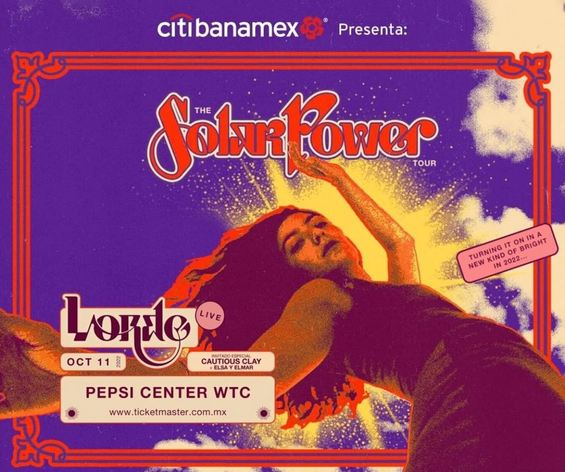 ¡Van los costos del concierto de #Lorde en la Ciudad de México!

Lounge VIP: $1,600
General A: $1,180
General B: 840
Box Superior: $980
Sección C: $600
Discap: $840

Venta de boletos general a partir del 02 de Junio; Estará acompañado de <a href="/Cautiousclayton/">cautious✨</a> &amp; <a href="/elsayelmar/">Elsa y Elmar</a>