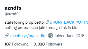 once I hit 1000+ followers, I'll host a giveaway

either 10 $50 giveaways or 5 $100 giveaways.... we shall see

like+RT to enter

must be following everyone on my team to qualify

<a href="/kordfs/">mathprofessor</a> 
<a href="/sports4brkfst/">sports4brkfst</a> 
<a href="/subo1218/">subo123</a> 
<a href="/HimSirSki/">HIM🔌🔌🔌</a> 
@Manderson2193 
@VexelRL 

all of them or ineligible