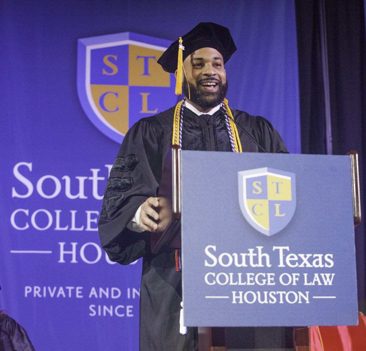 STCL_Houston's tweet image. Here are a few more photos from our exciting STCL Houston Commencement last weekend. We’re so proud of the Class of 2022! #STCLGrad #LawSchool #Graduation #STCLAlumni