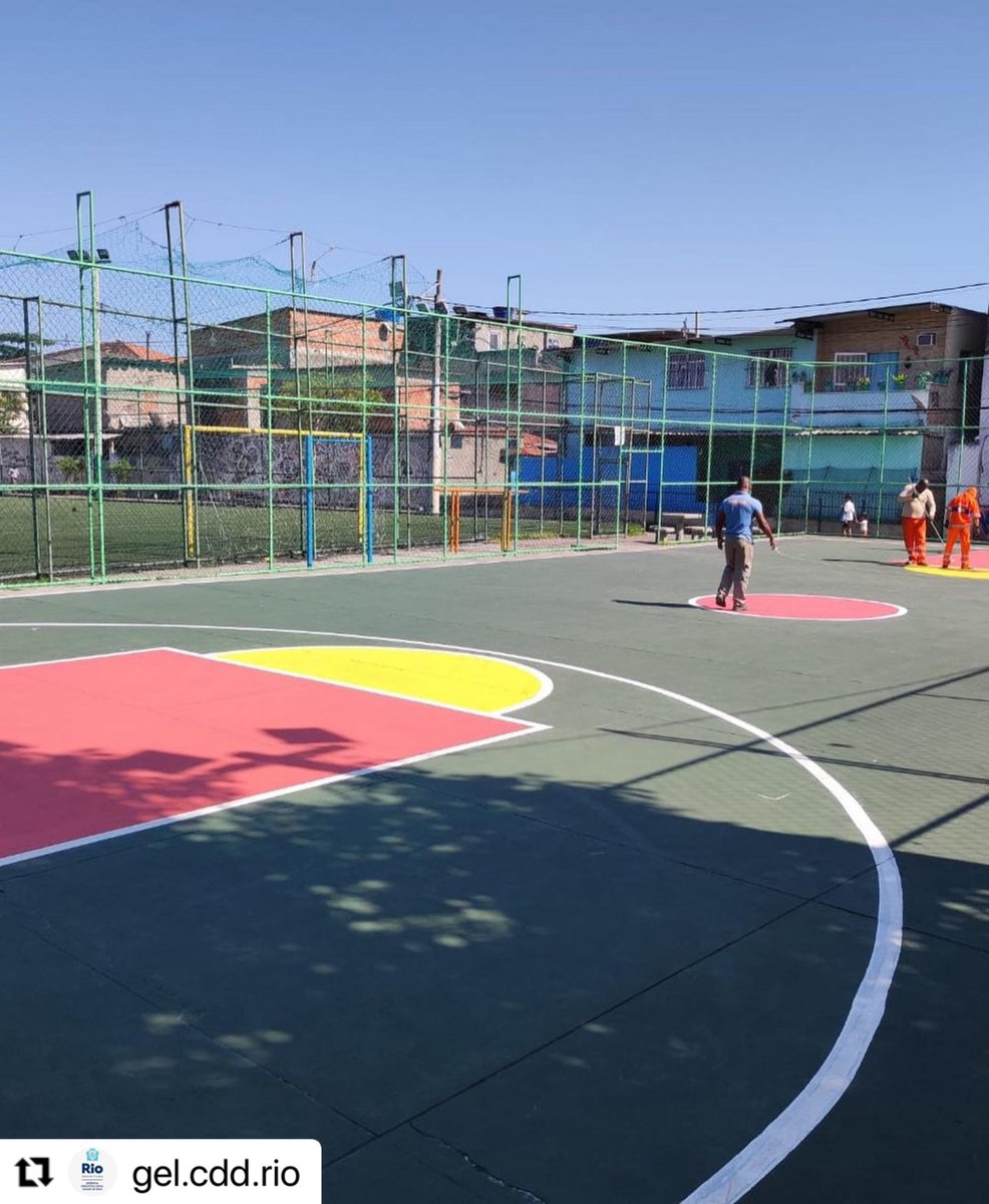 Já estamos começando o processo de revitalização e reformas de algumas praças e quadras da Cidade de Deus.

Praça do Pantanal com a secretaria <a href="/meioambiente/">Meio Ambiente!!!</a>.rio e com o <a href="/fpjoficial/">Fundação Parques e Jardins</a> 

Quadra do Lazer com a <a href="/smelrio/">LUIZ</a> e <a href="/comlurbcomunica/">COMLURB</a>