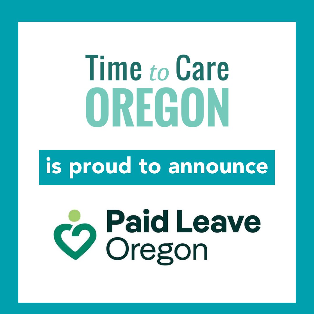 timetocareOR's tweet photo. Our paid family and medical leave program officially has a name! Thanks to your hard work and advocacy, Paid Leave Oregon will be open to Oregonians next year. For more info, email paidleave@oregon.gov or subscribe to get updates https://t.co/vCTW9U0yy6 #orpol #orleg https://t.co/4hFYyAkxlb