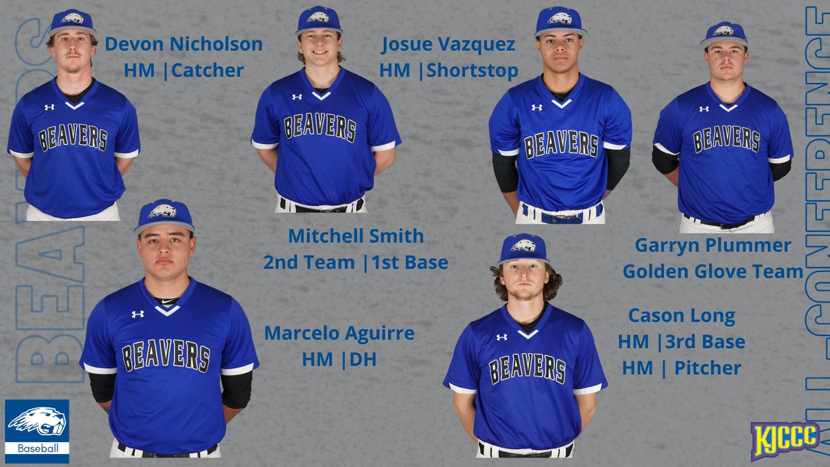 PrattBeavers's tweet photo. Congrats to the following @PrattBaseball players for receiving all-conference honors. #DefendtheDam https://t.co/ddtV3Mmmbs