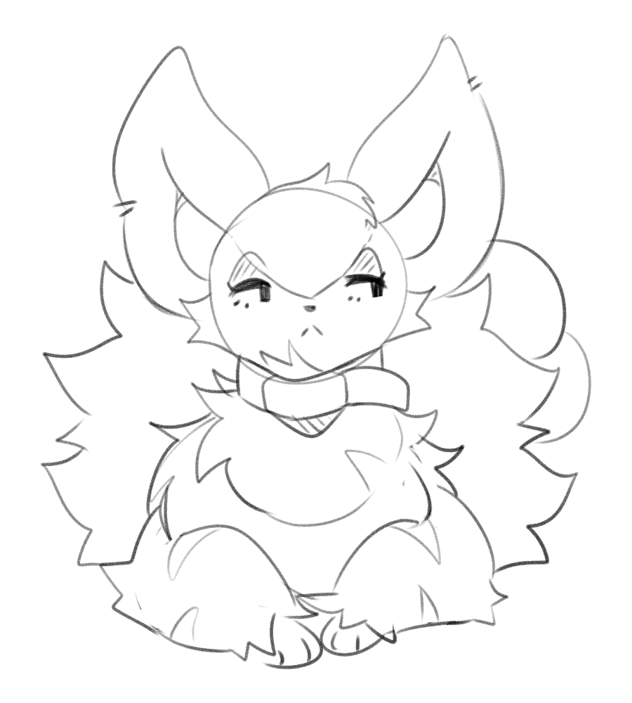 Poke doodles from a little while ago 