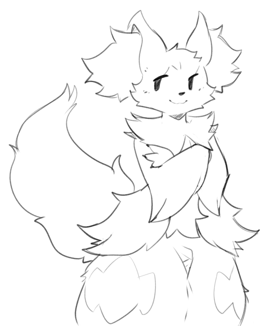 Poke doodles from a little while ago 