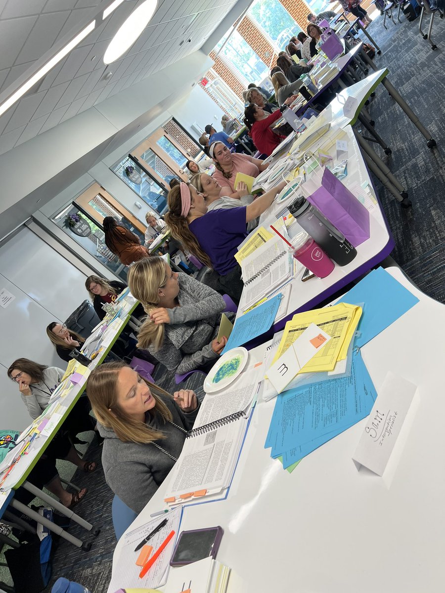 JoniSextonDLS's tweet photo. Day 2 of #OrtonGillingham  training with #IMSEOG and it’s intensive and beneficial! @Central_MCSD staff at work! #MiddieRising #Thisiswe #purpose4purpose https://t.co/LqXJyn19kL