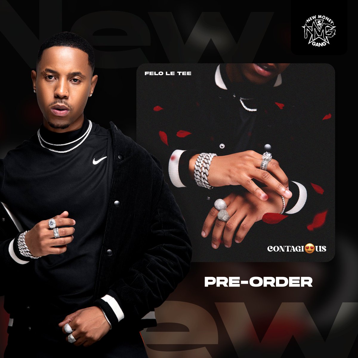 SoundAfricanRec's tweet image. .@FeloLeTee's 'Contagi😍us' EP dropping soon.

Pre-sav/pre-add on @Spotify/@AppleMusic 

🔗SonyMusicAfrica.lnk.to/FeloContagious