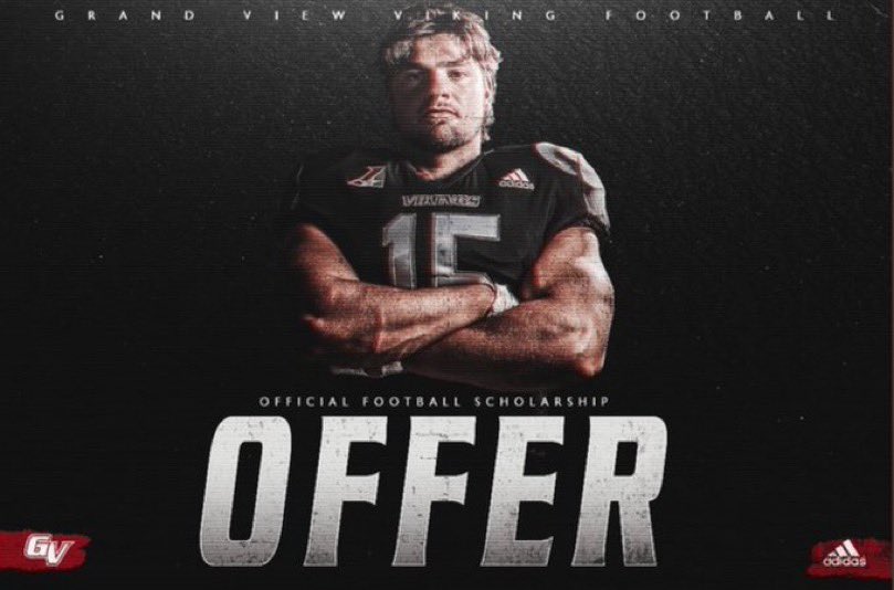 preston_cale's tweet photo. I am extremely blessed to announce that I have received my first scholarship offer from Grand View! Thank you @CoachEJGVU @coachdfulton @CoachJoeWoodley for the opportunity! https://t.co/z2xAoCTaBl
