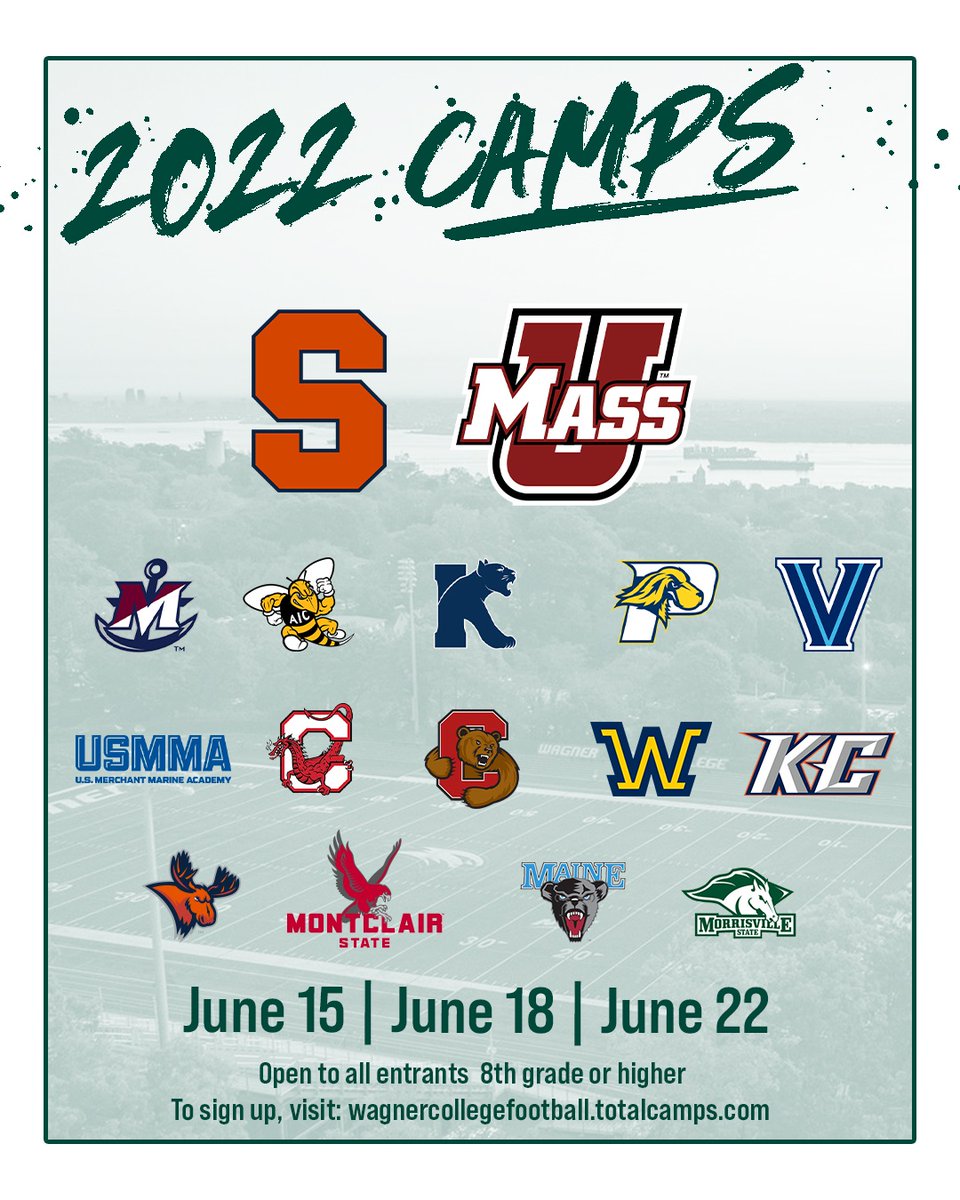 Looking forward to seeing you at camp in the Big Apple !