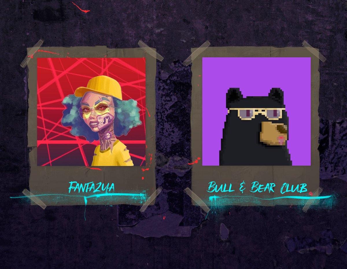 FantazyaNFT's tweet photo. ⭐️Fantazya  x  Bull and Bear Club⭐️

🎉WHITELIST GIVEAWAY🎉
2 x Bull and Bear Club WL Spots
2 x Life of Fantazya WL Spots

To enter:
1⃣ Follow @FantazyaNFT &amp; @BullandBearNFT 
2⃣ Like ❤️ &amp; RT🔁
3⃣ Tag 3 friends

⏰48 Hours
#NFT #NFTGiveaway #NFTCommunity #fantazya https://t.co/Z8nZ2oPd6V