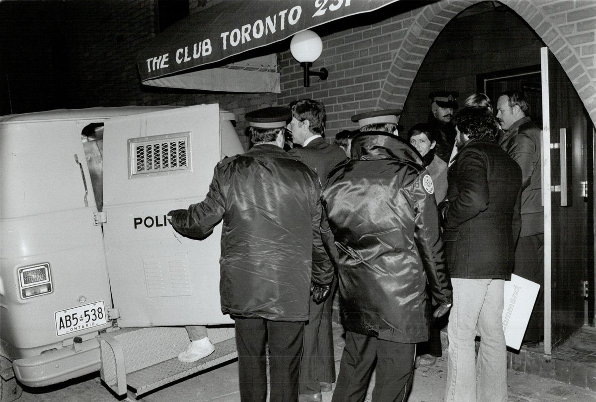 heritagetoronto's tweet photo. Under 2 weeks till the start of #HTTours season! Join us June 5 for It Takes a Village &amp; stories of TO’s 2SLGBTQ+ community — from advocacy fueled by the Bathhouse Raids &amp; AIDS epidemic to the belonging found at City Park Apartments &amp; St. Charles Tavern: https://t.co/X4qK8D3DsT https://t.co/nZ2F288Eg2
