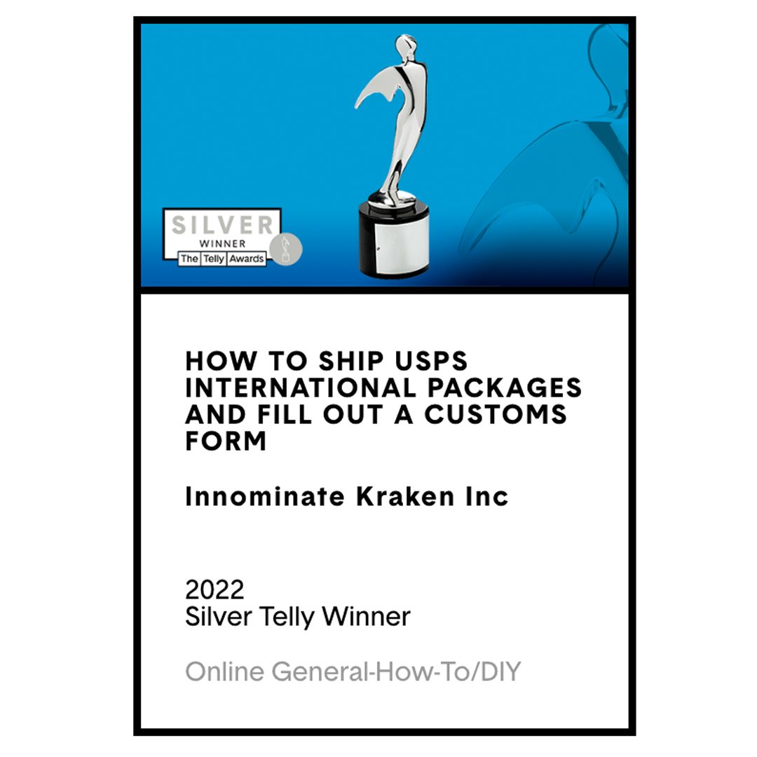 InnominateK's tweet photo. Let's hear it for Team Krakey! We are now official silver winners of the 43rd Annual @tellyawards in the General/How-To/DIY category! https://t.co/fXX02oENoH

#tellyawards #DIY #shipping #Cinderella https://t.co/9O7H1VTiQR