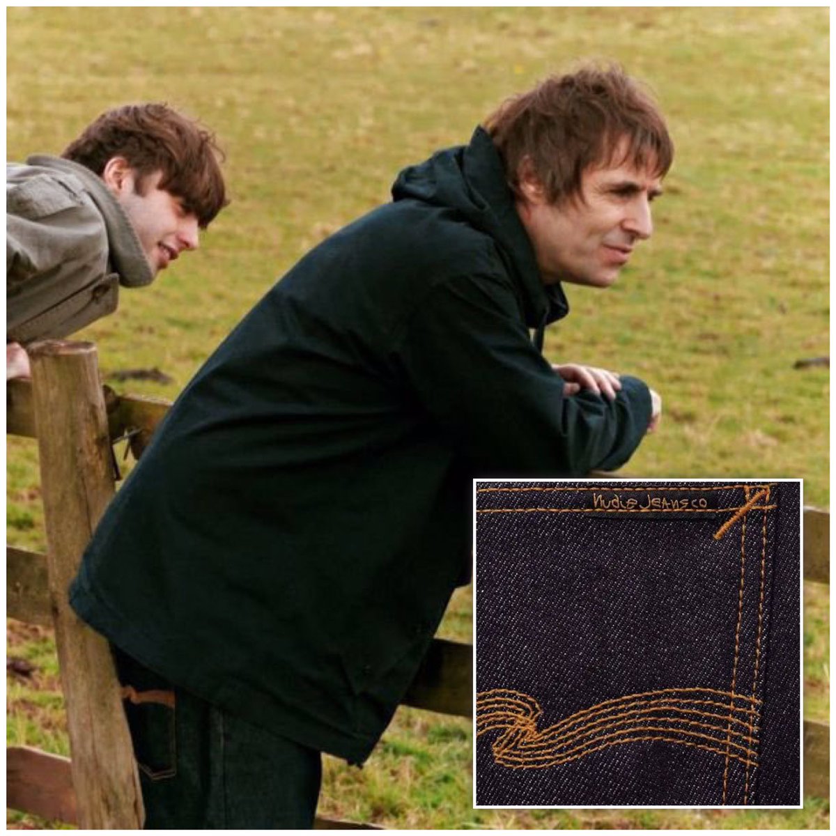 LGWears's tweet photo. Liam Gallagher wears @nudiejeans Tuff Tony Loose Jeans 
📸 @SkyArts https://t.co/IfvJwivnwU