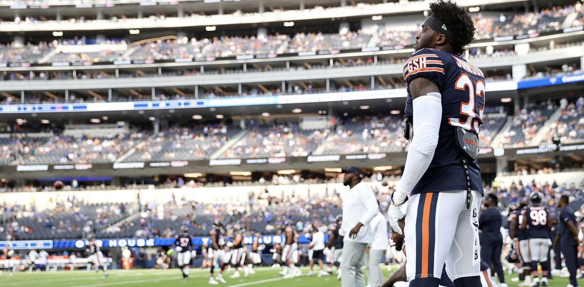 Bleacher Nation Bears on Twitter "Yo! Matt Eberflus Had Cornerback Jaylon Johnson Running With