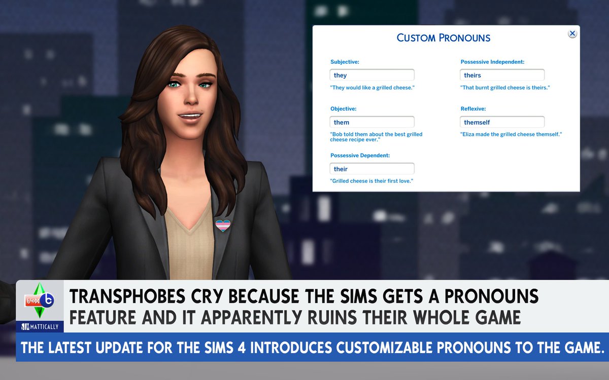 SimMattically's tweet image. CaN We OPT oUT OF THiS uPdAte iF WE cHoOSE to?