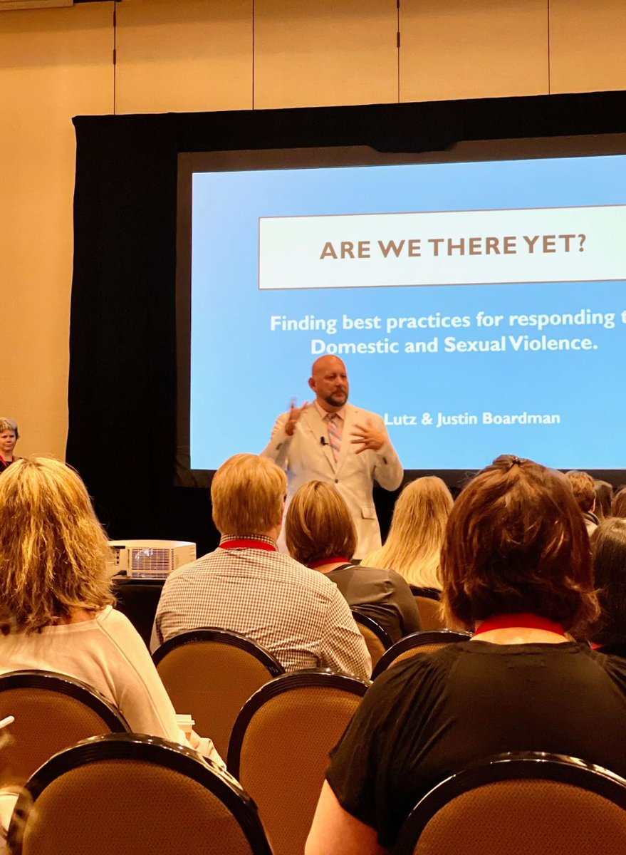 NationalCCAW's tweet image. Thank you @boardman_train and Leah Lutz for the conversation-starting session! We are inspired to find better practices for responding to #DomesticViolence and #SexualAssault. #CCAW2022