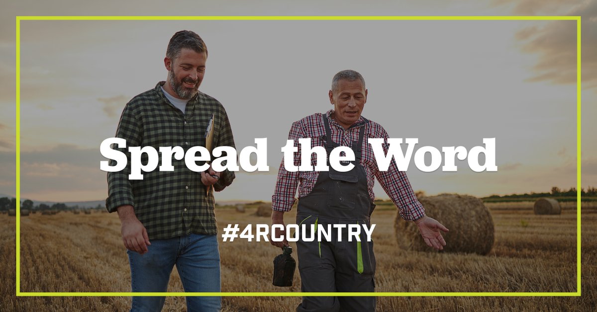 Help the growers in your life by being the voice of the 4Rs in your community. 

Visit our engagement page to find out how you can spread the word about nutrient stewardship. The 4Rs, 4 Our Country. 

bit.ly/3bQe1MQ