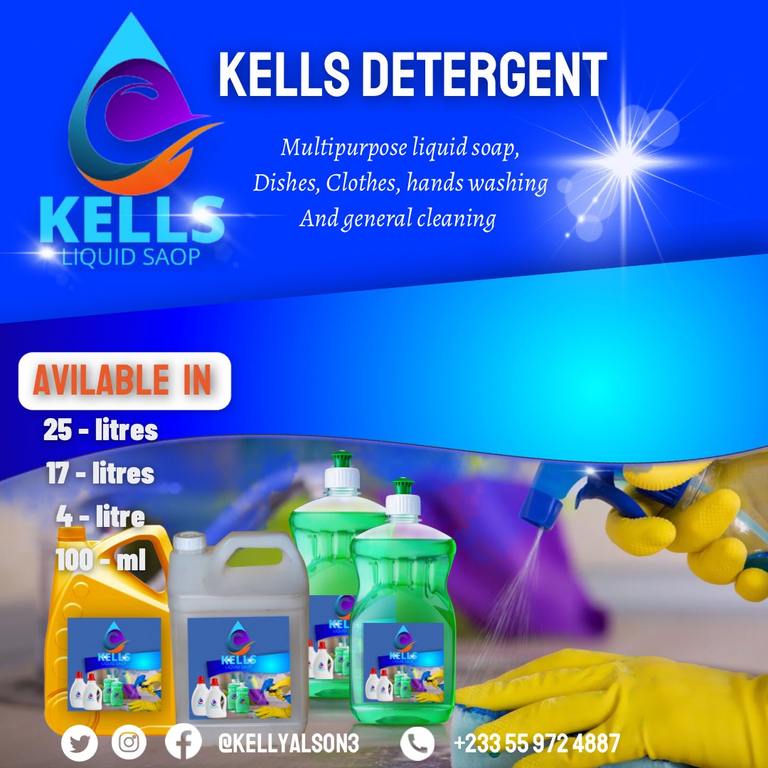 KhatelDesigns's tweet photo. Kells Liquid Soap 🧼 brings you the best and quality liquid soap. Purchase all your liquid soap from our trusted brand and it very affordable.

Looking for gifts add up packages to share at your engagements, naming ceremony, birthday and wedding celebrations . *KELLS LIQUID SOAP* https://t.co/3CdpV4H3ii