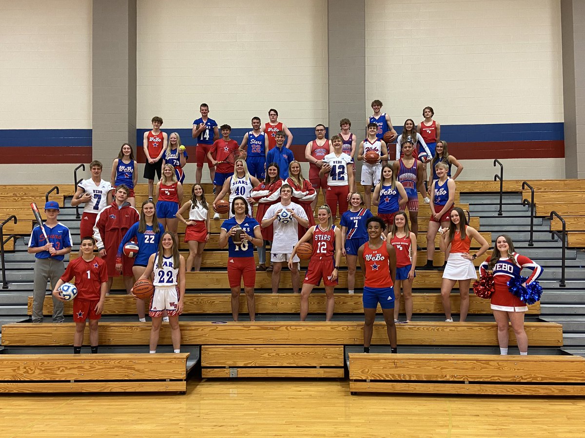 WeBoAthletics's tweet photo. Multi-Sport participation is a foundation to our athletic success and an integral part of the high school experience. Thank you to our 3 Sport Athletes and your families for your commitment. These pictures will be spotlighted in our seasonal athletic program books next year. https://t.co/OW10GEFDsF