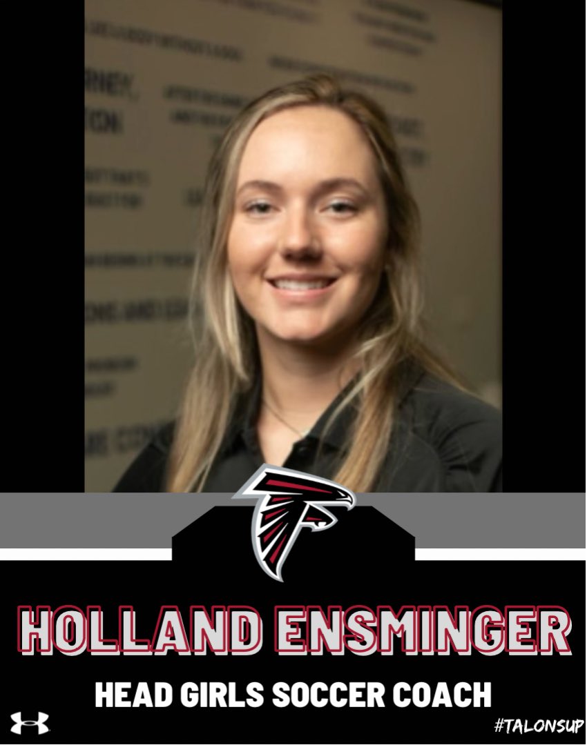 Very pleased to welcome Holland Ensminger as the new <a href="/HuffmanLFSoccer/">Huffman Lady Soccer</a> head coach‼️
#TalonsUp