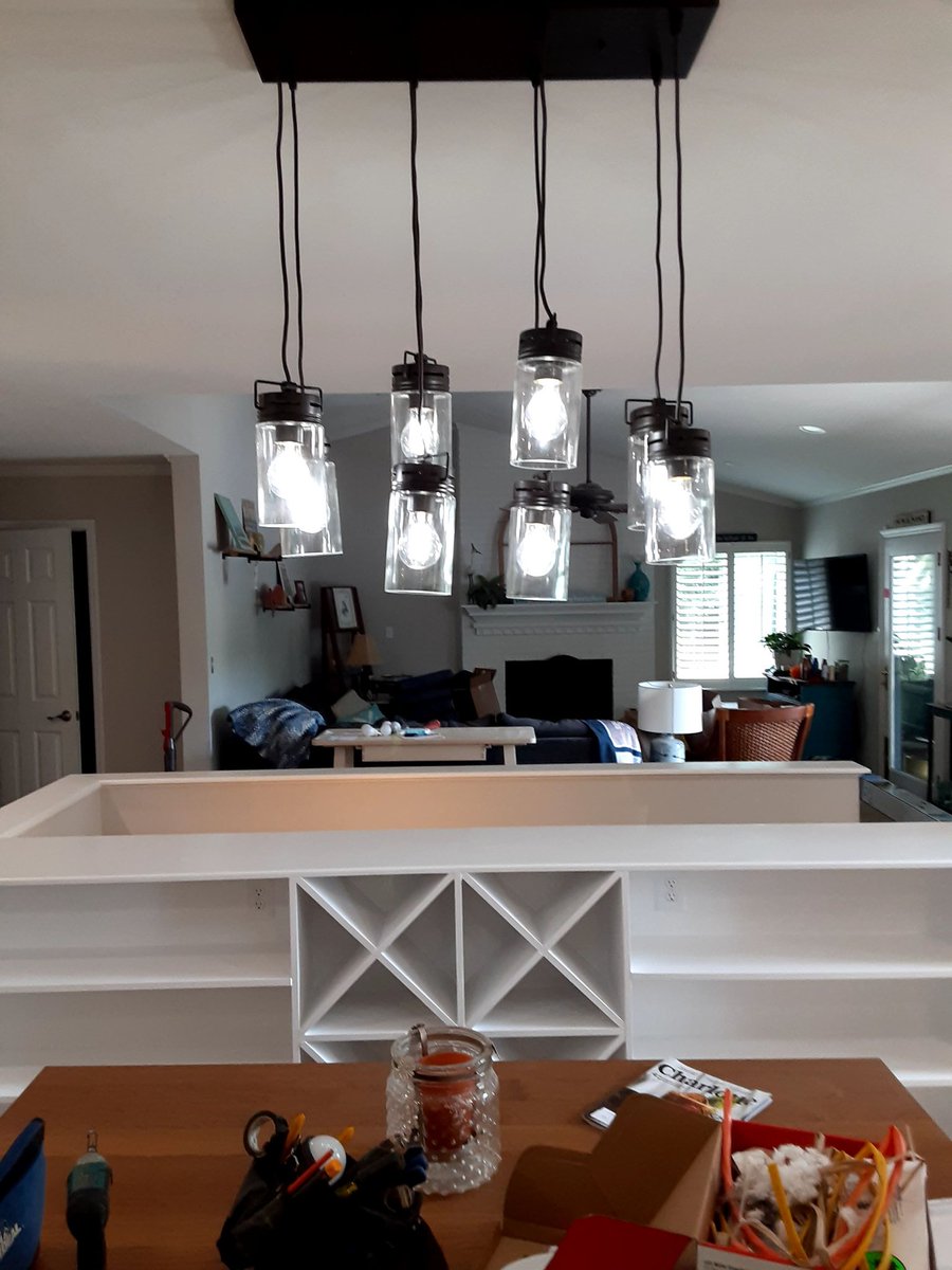 cablesandvolts's tweet photo. Laundry room moved to a pantry, main room opened up for dining. #supportsmallbusiness #electrician https://t.co/QfAf3zEIVF