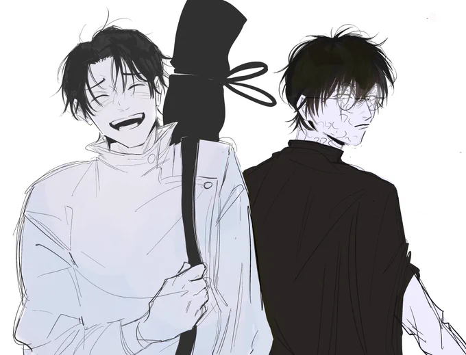 gege let them reunite already 😭

#yutamaki #jujutsukaisen 