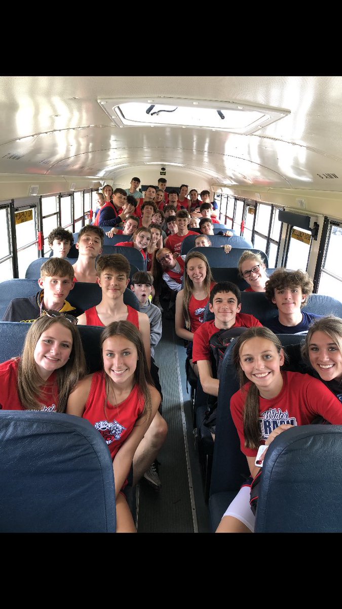 ECHSxcandtrack's tweet photo. We are ready !  Region day. Starts at 5:00 at Apollo.  Let’s go !! https://t.co/91KXeV07pW