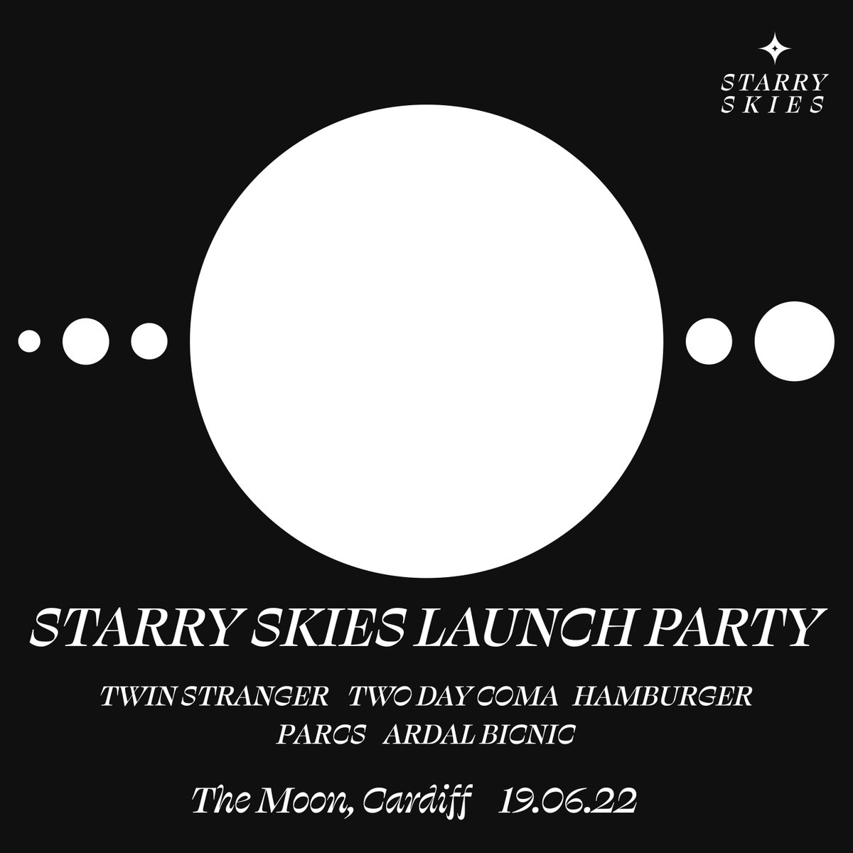 We're launching at <a href="/TheMoonCardiff/">The Moon Cardiff 🎟️SUPPORT YR LOCAL MUSIC VENUE</a> on 19.06.22!
Tickets on sale now on <a href="/skiddle/">Skiddle</a> and <a href="/dicefm/">DICE</a>!

link.dice.fm/e1adc6f9e0a0