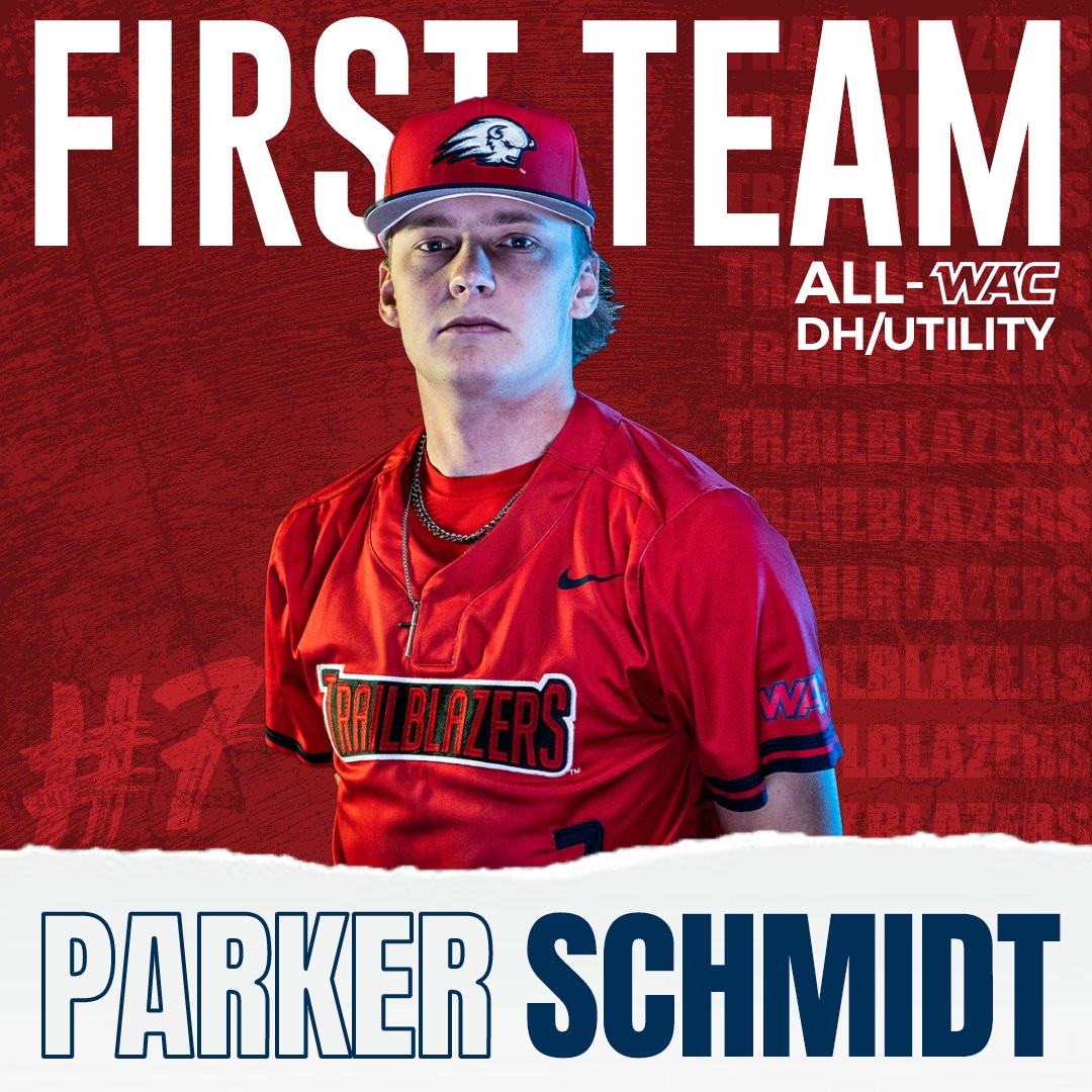 UtahTech_BASE's tweet image. Congrats to @SchmidtParker4 for being voted First Team All-WAC!
#DixieBlazers | #WeAreONE | #WACbsb