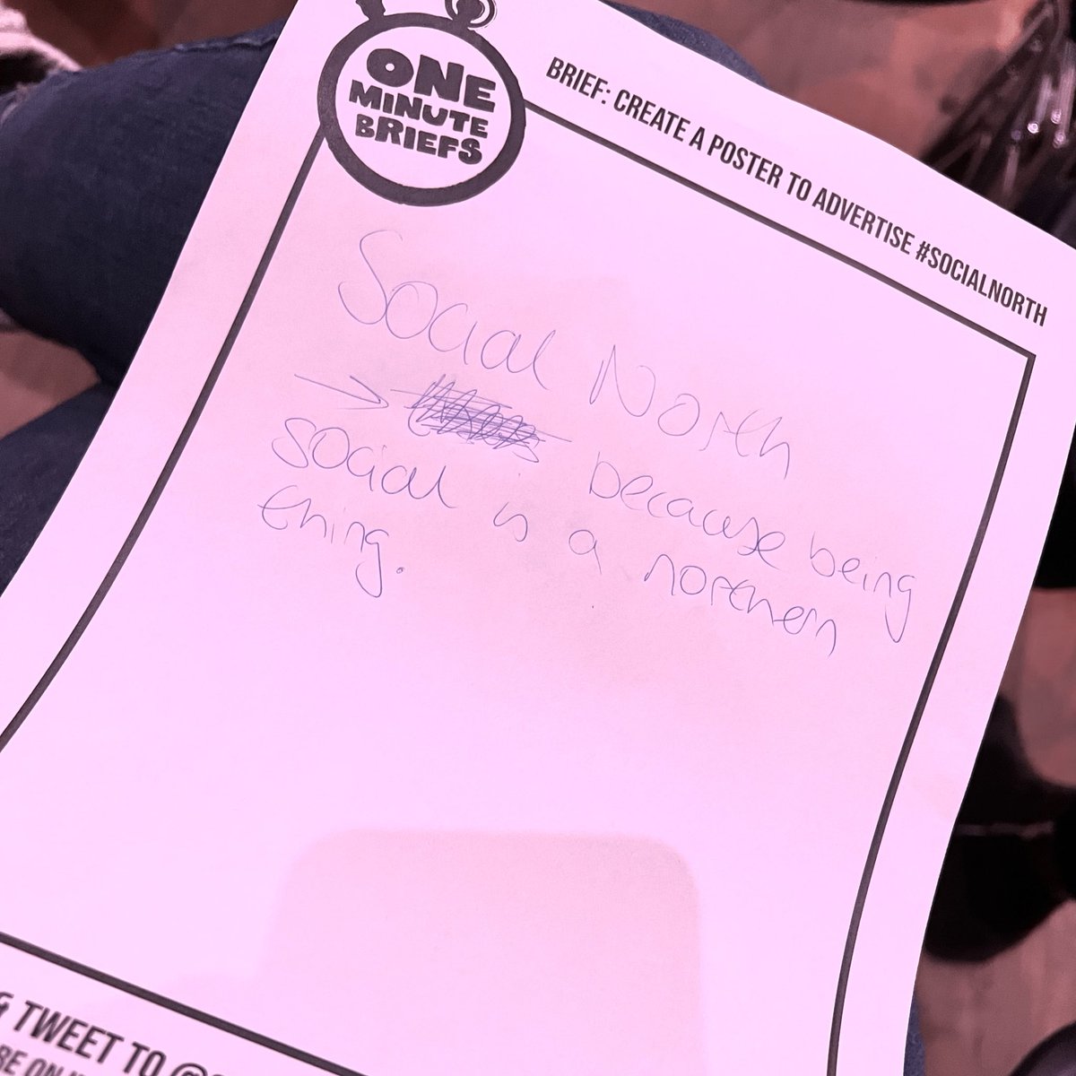 Because being social is a northern thing <a href="/OneMinuteBriefs/">One Minute Briefs ⏱️</a> #OneMinuteBrief  #SocialNorth <a href="/SocialNorthUK/">SocialNorth</a> #NorthSouthDivide