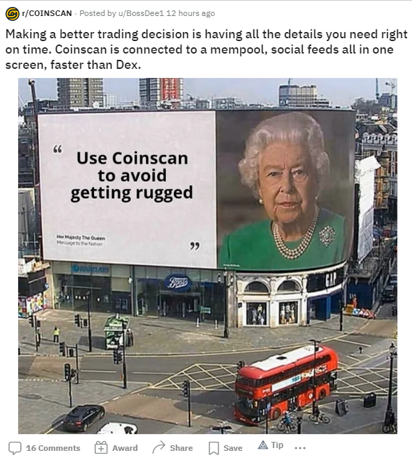 CoinScanDeFi's tweet photo. The #SCANFAM is hilarious https://t.co/tJTMTXM5aQ